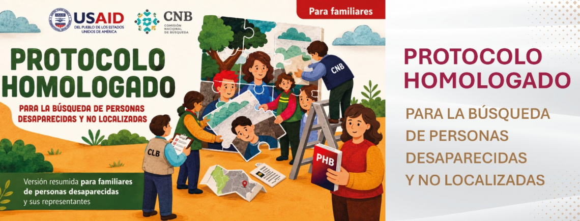 Protocolo Homologado para la Búsqueda de Personas